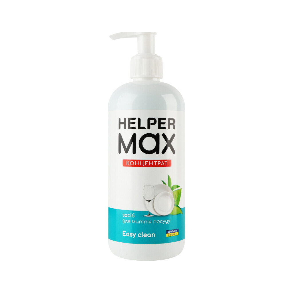 Средство для мытья посуды Helper Max Easy clean концентрат, 500мл (4820183971951)