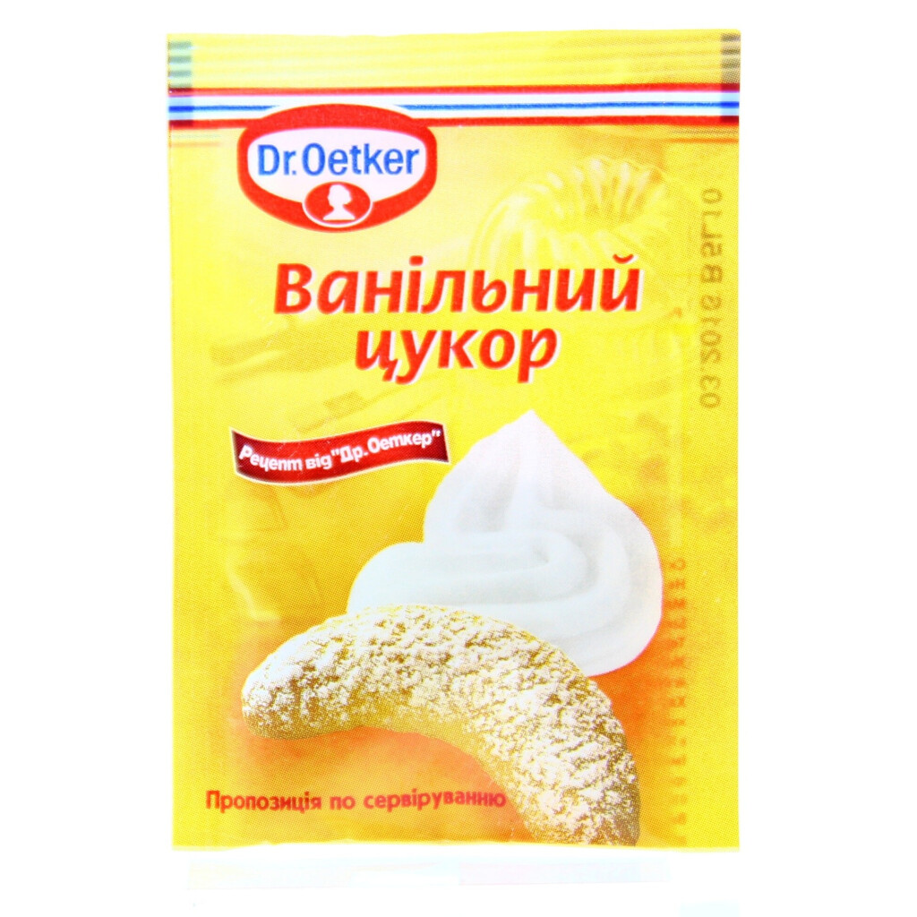 Сахар Dr.Oetker ванильный, 8г (5941132002140)