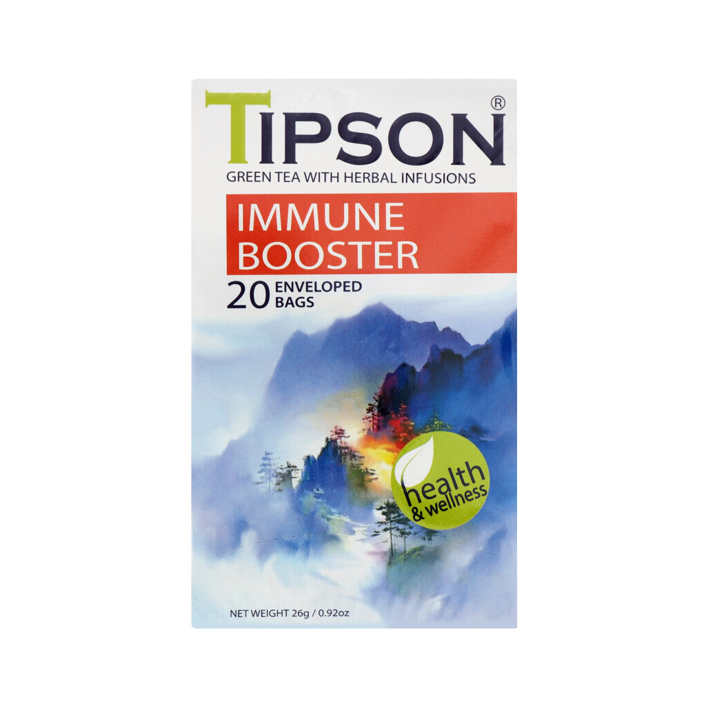 Смесь травяная Tipson Wellness Immune Booster, 20*1,3г (4792252936584)