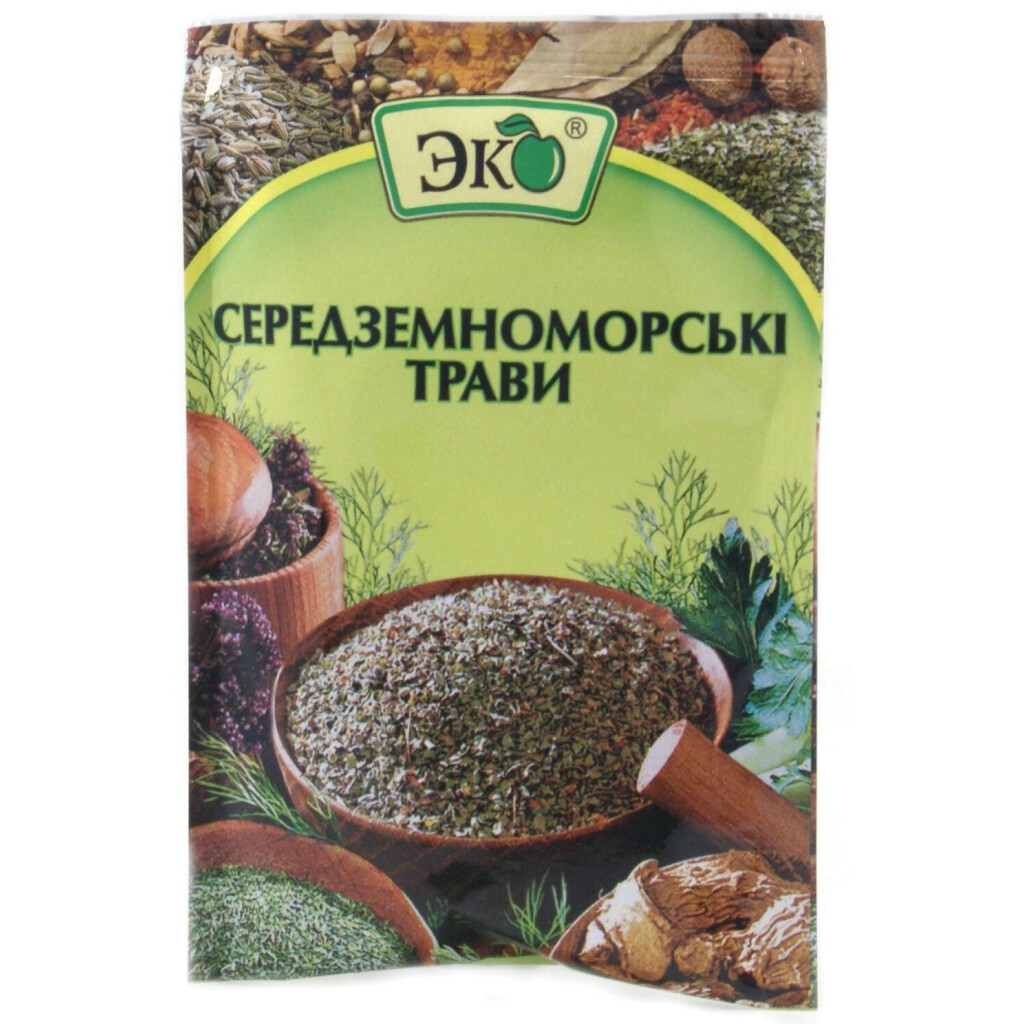 Приправа Эко травы средиземноморские, 10г (4820068153670)