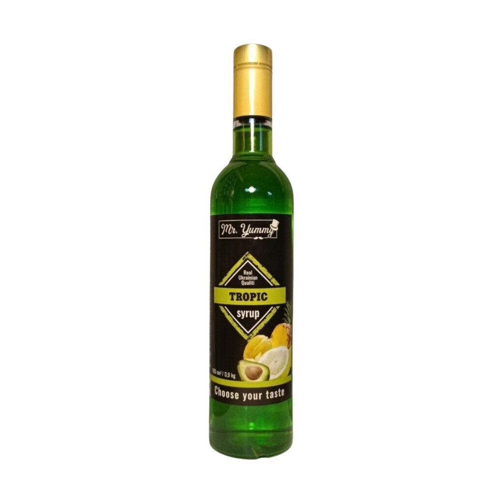 Сироп Mr. Yummy Tropic, 700мл