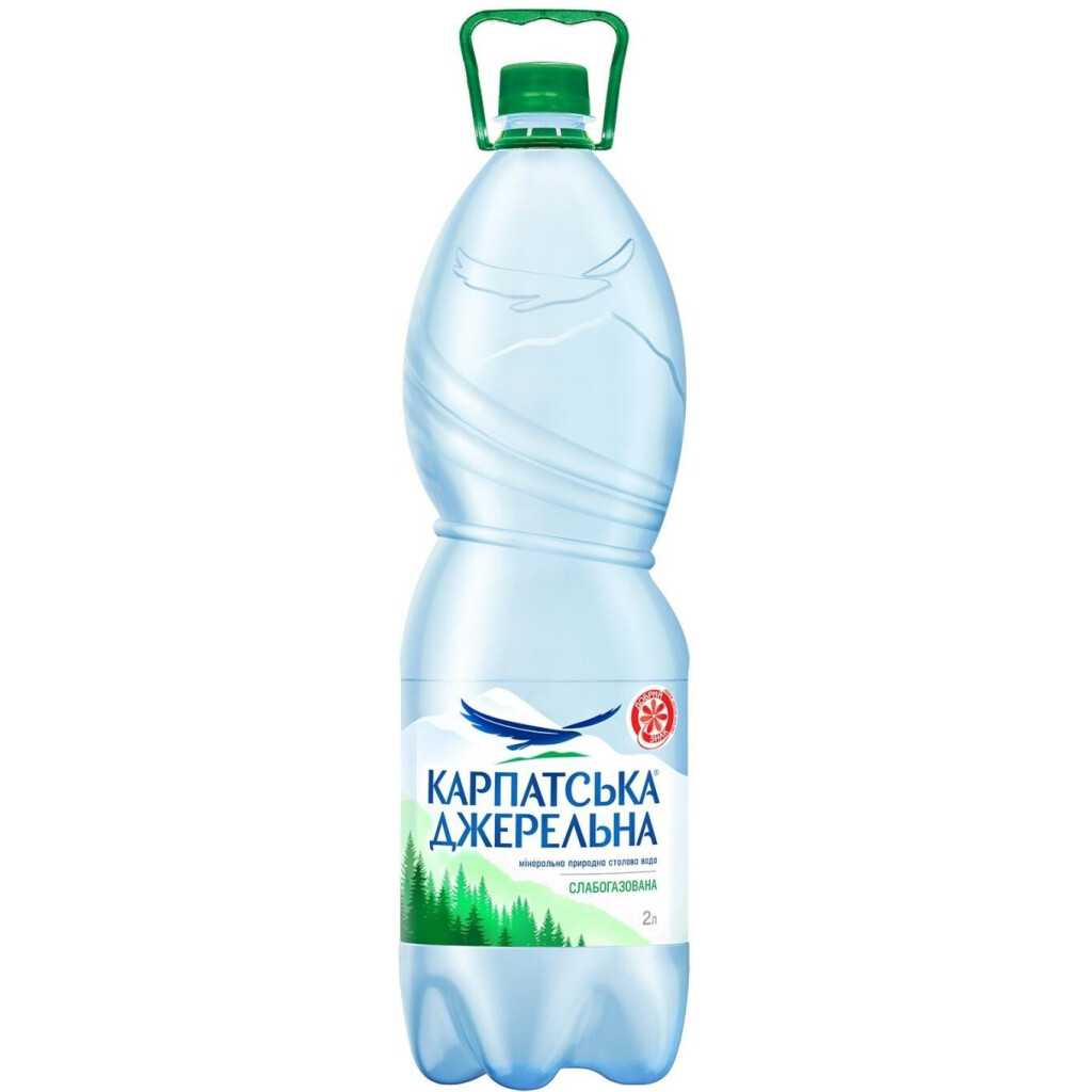 Вода минеральная Карпатська Джерельна сл/газ, 2л (4820051240530)