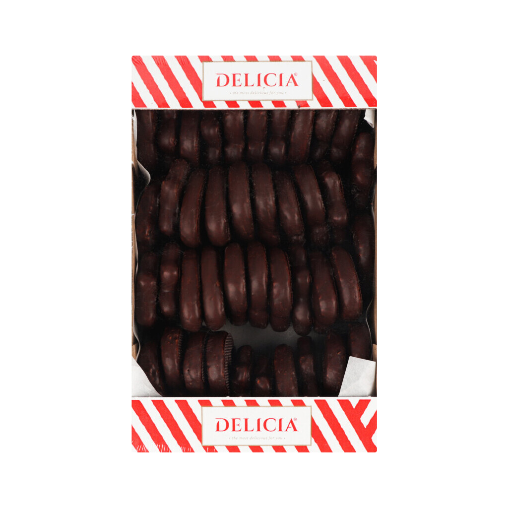 Пряники Delicia Баварські заварні в шоколаді, 0,9кг (4820167911096)