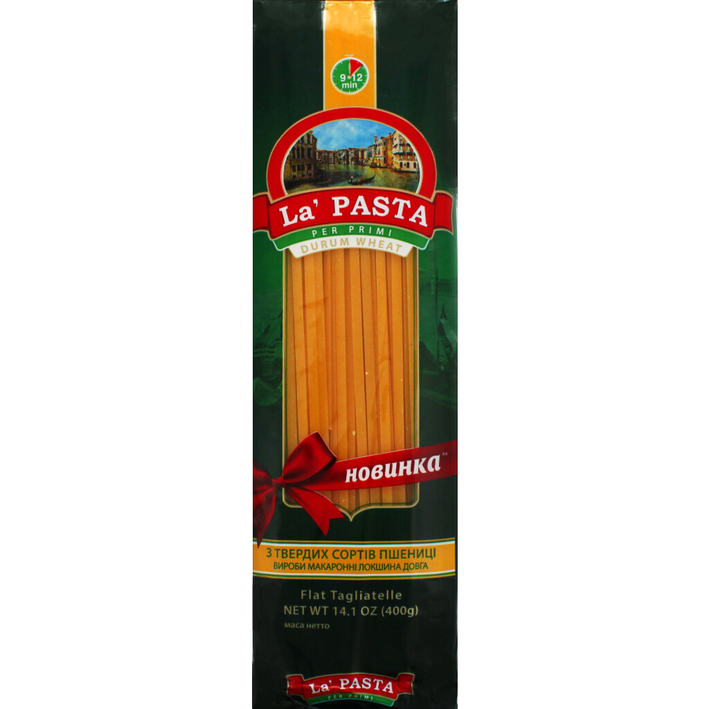 Изделия макаронные La Pasta лапша, 400г (4820101714325)