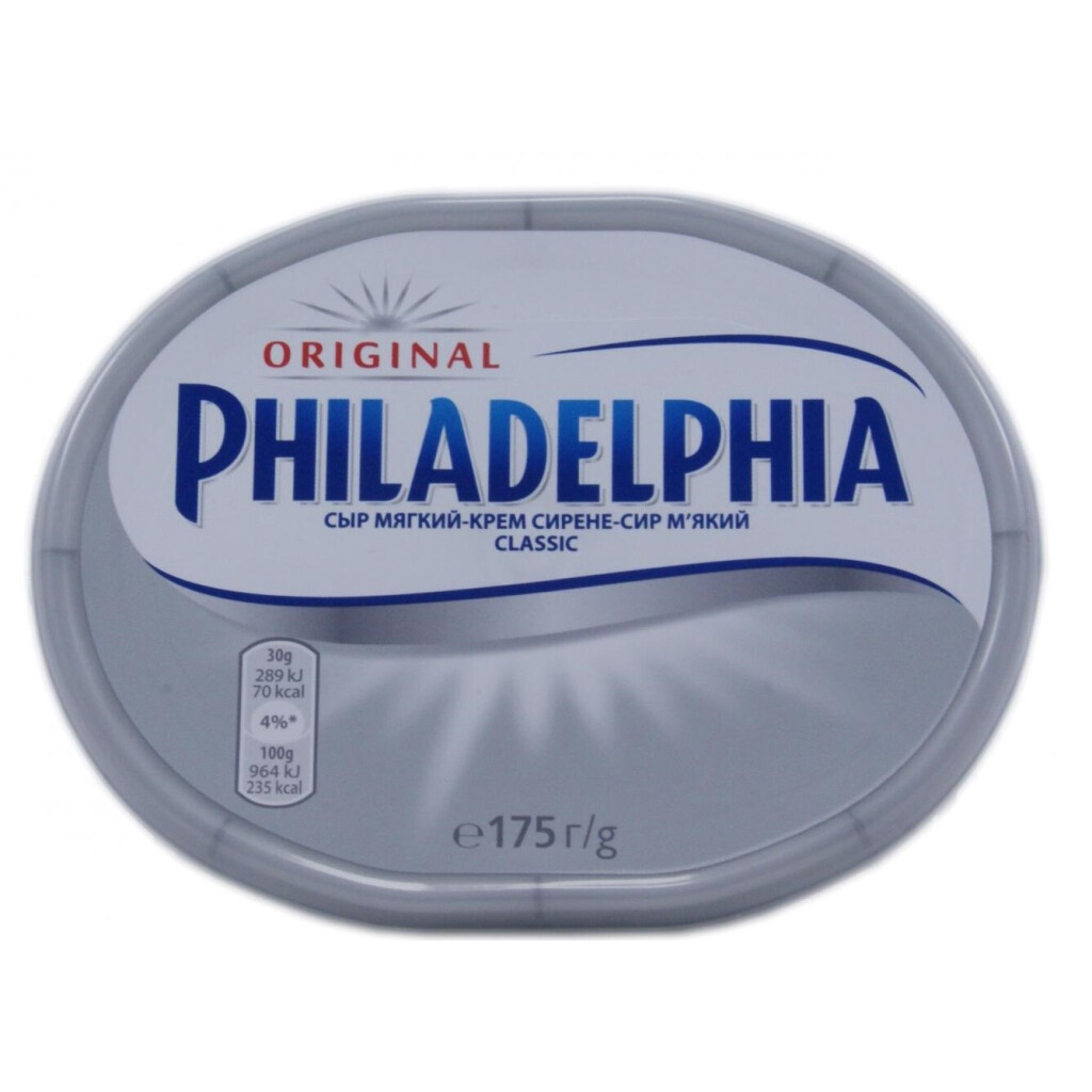 Крем-сыр Philadelphia Оригинальный, 175г (7622300315733)
