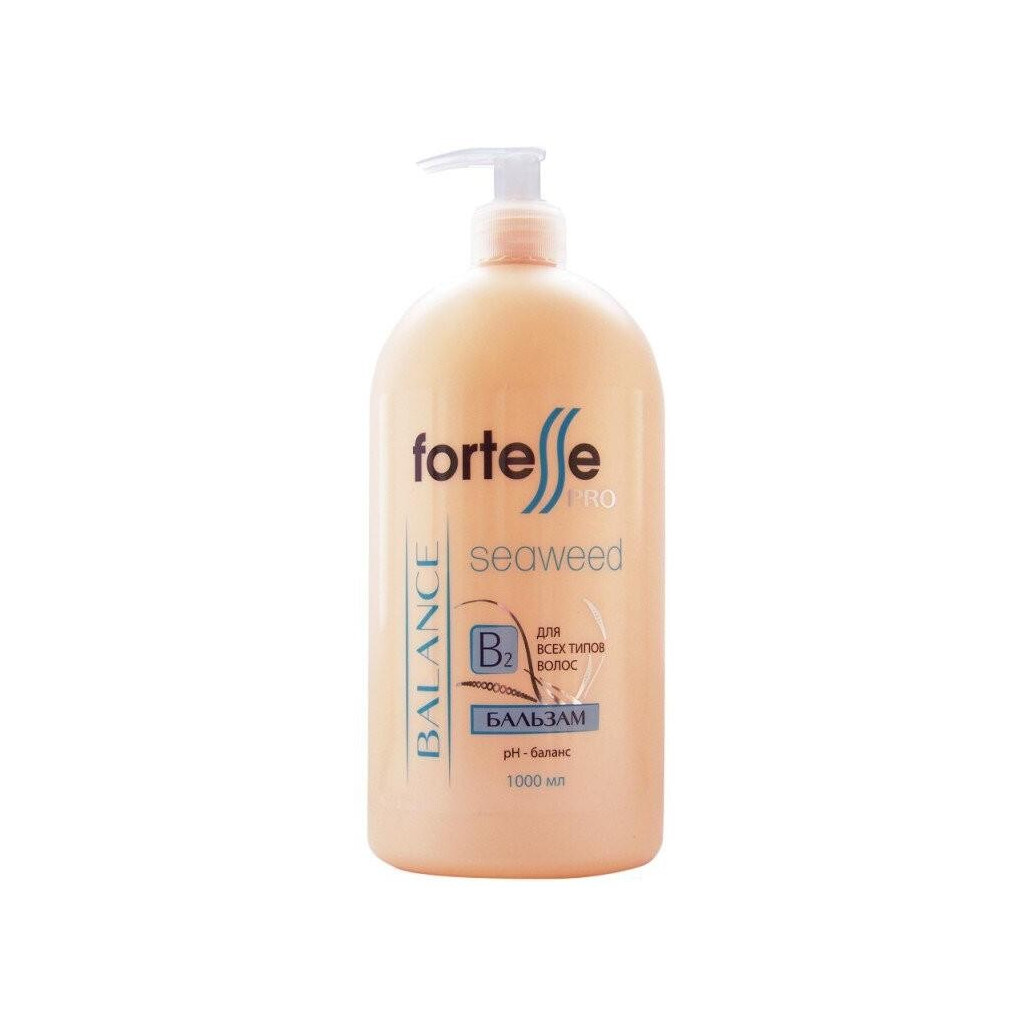 Бальзам Fortesse Pro Professional ph-баланс с дозатором, 1000мл (4820000306287)