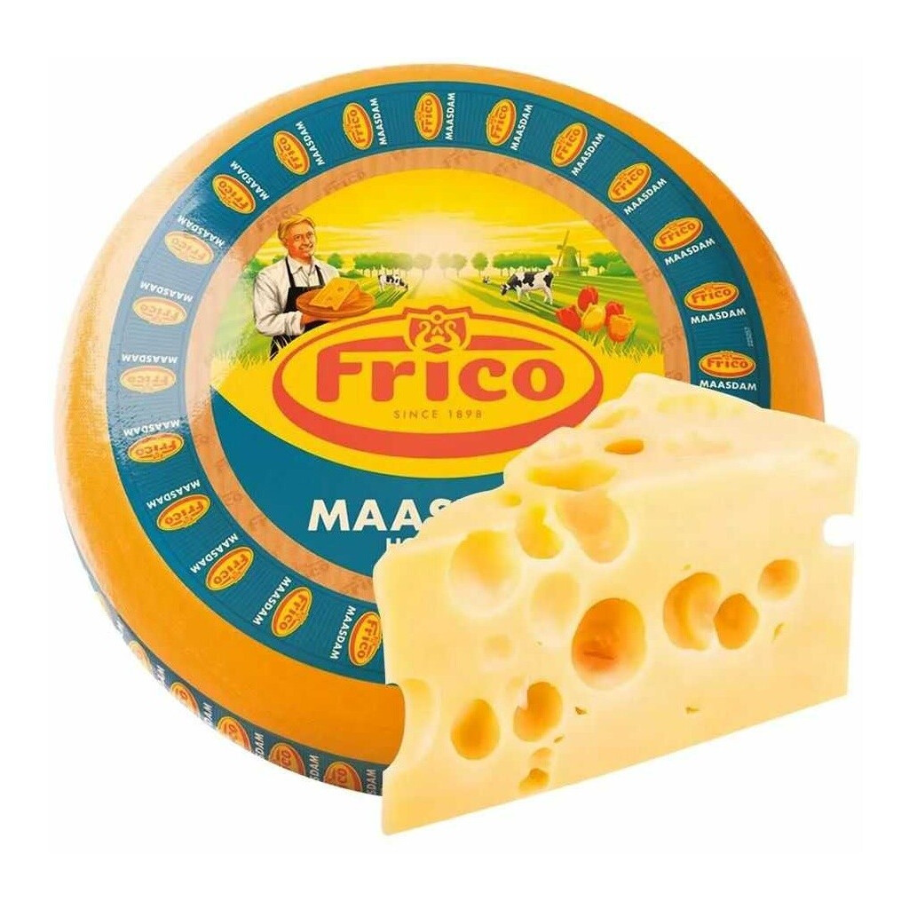 Сир Frico Maasdam 45%, кг