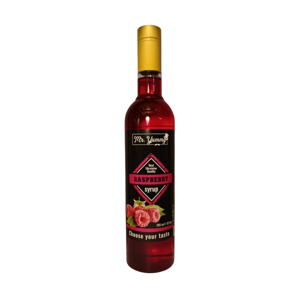 Сироп Mr. Yummy Малина, 700мл