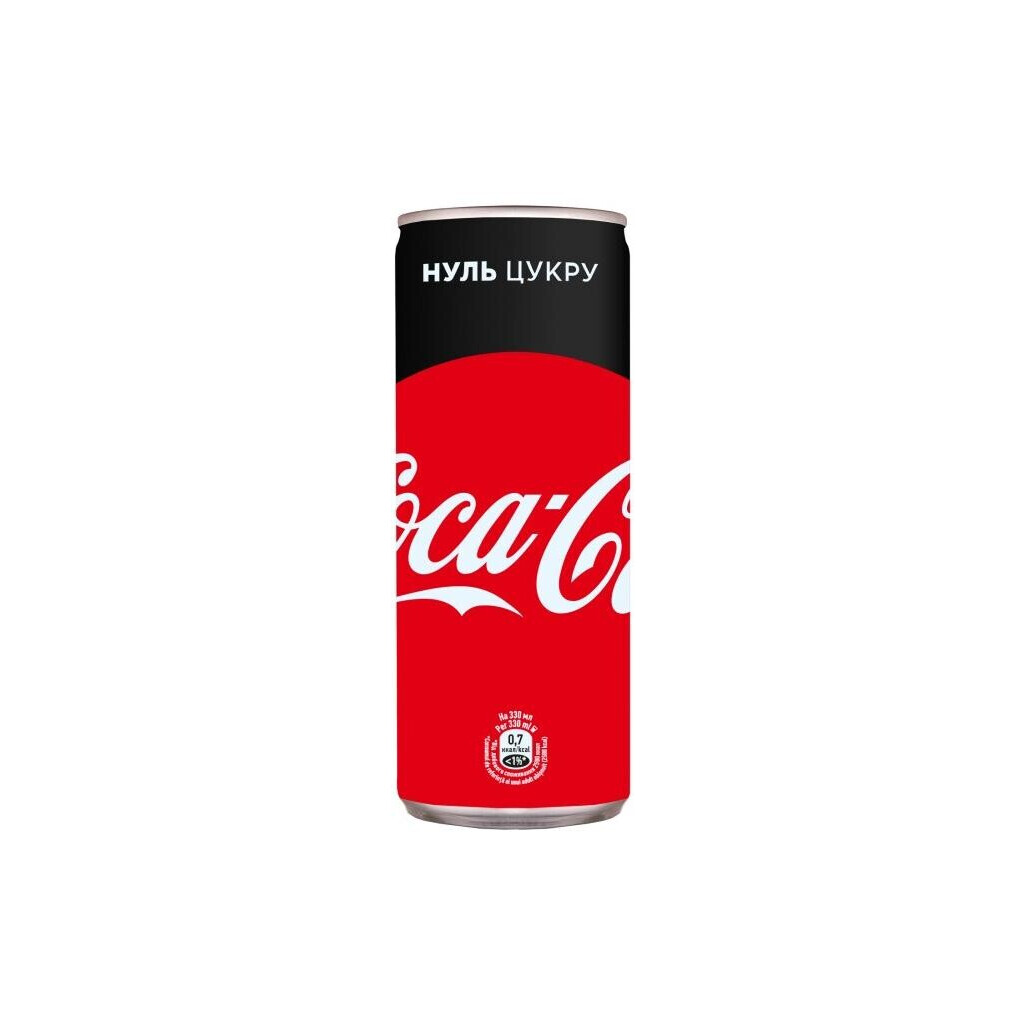 Напиток Coca-Cola Zero ж/б, 0,33л (5449000131805)