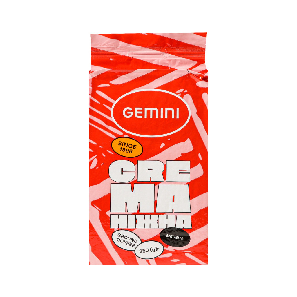 Кофе молотый Gemini Crema, 250г (4820156430096)