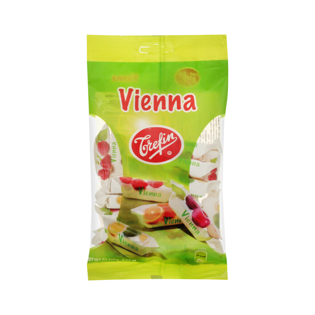 Леденцы Trefin Vienna со вкусом фруктов, 175г (5410381003340)