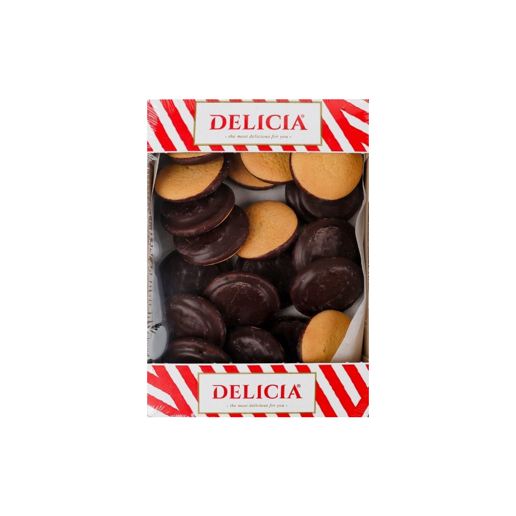 Печенье Delicia со вкусом апельсина сдобное, 0,3кг (4823102510842)