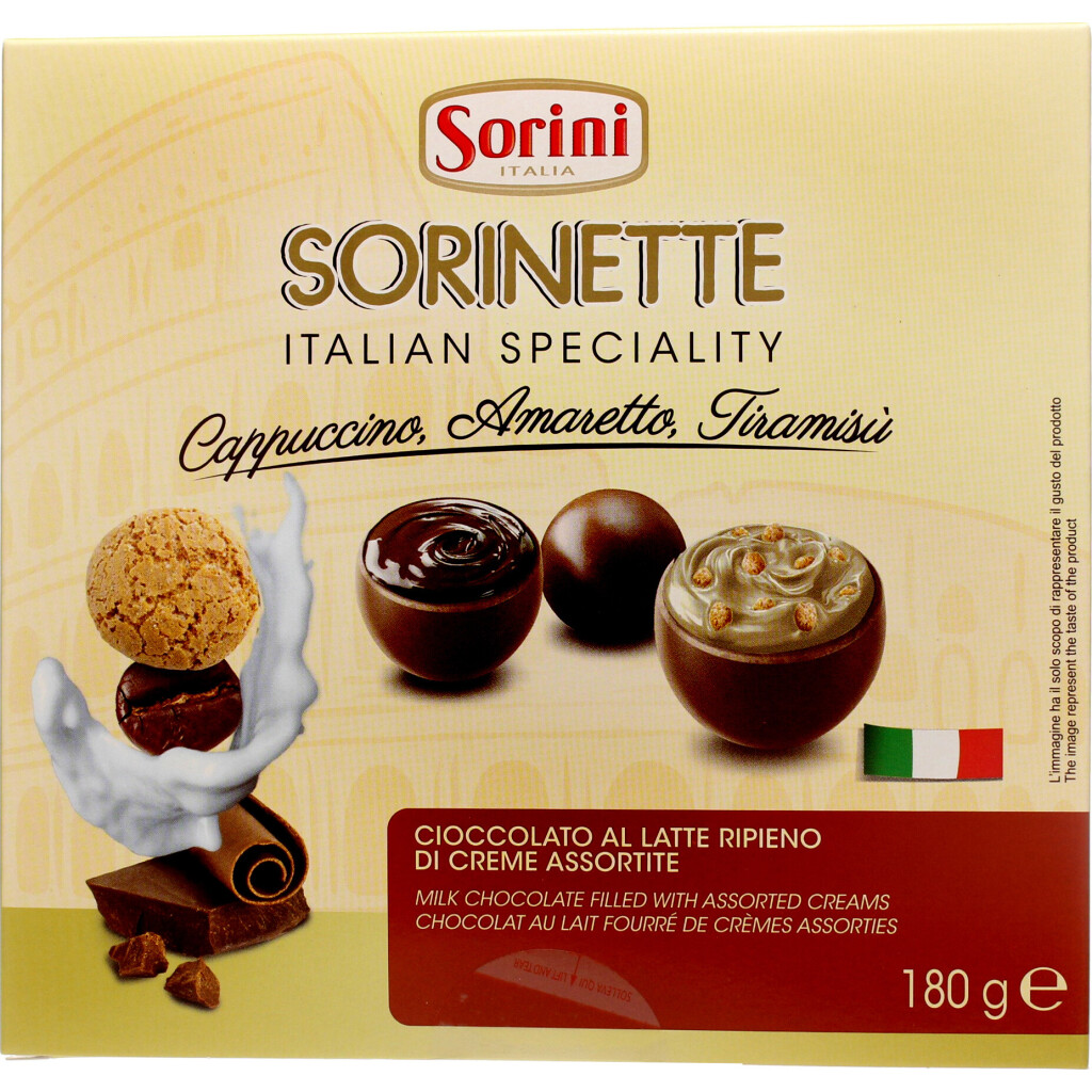 Конфеты Sorini Sorinette Итальянские сладости, 180г (8006423468634)