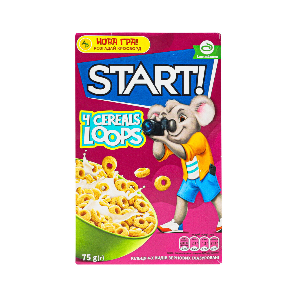 Кільця Start 4 види зернових, 75г (4820008120816)