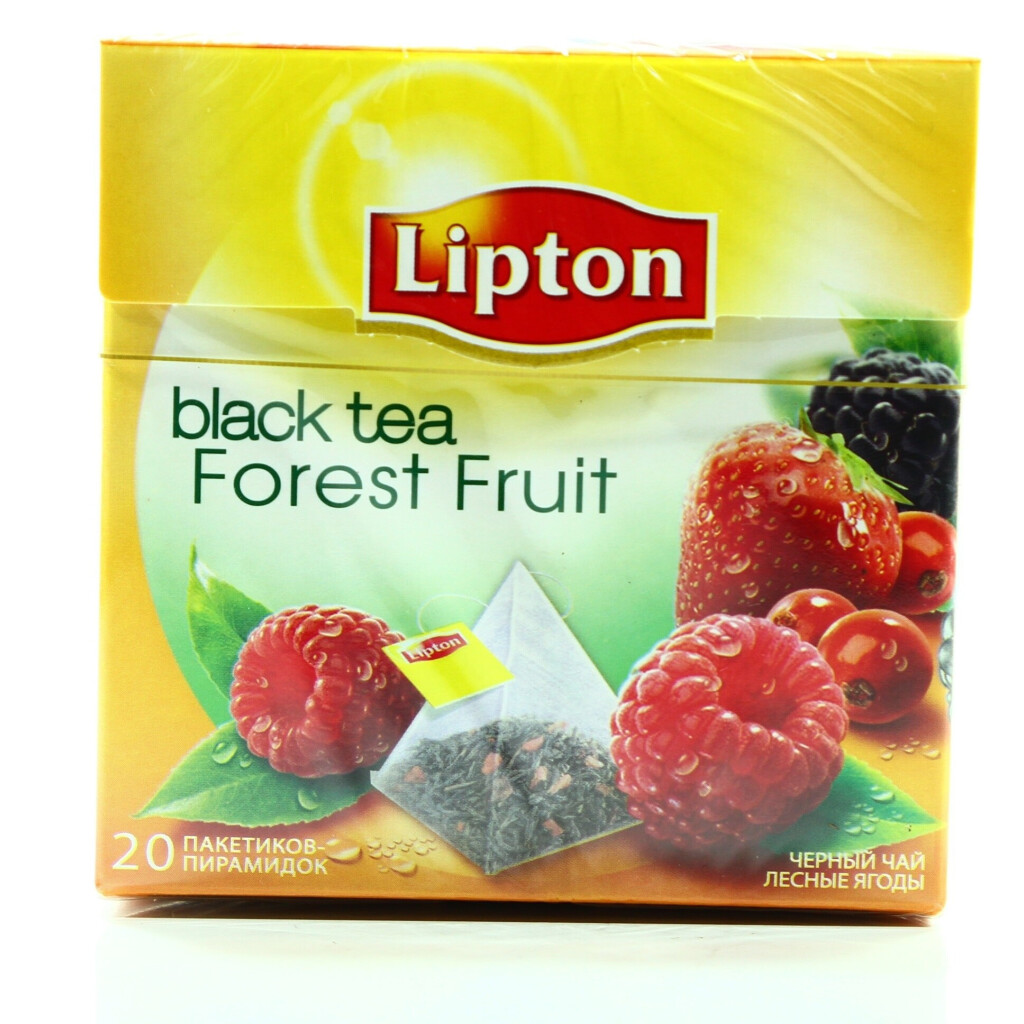 Чай черный Lipton Forest Fruit с ароматом лесных ягод, 20*1,7г/уп (8712100664991)