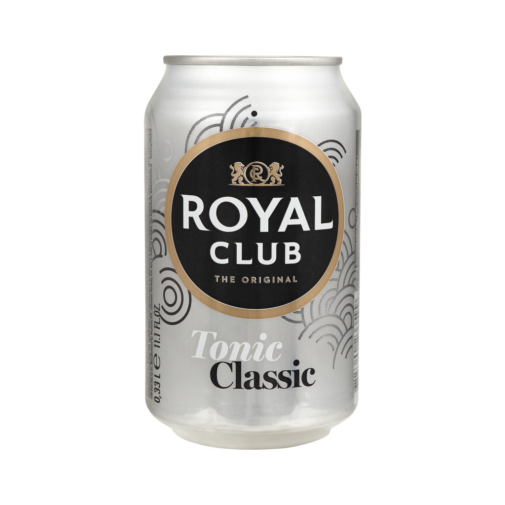 Напиток Royal Club Тоник б/алк газ, 0,33л (8715600233599)