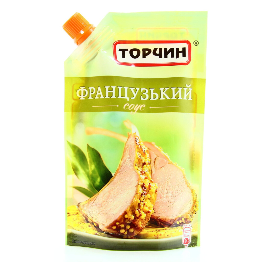 Соус Торчин Французский с зернами горчицы, 200г (4820001314687)