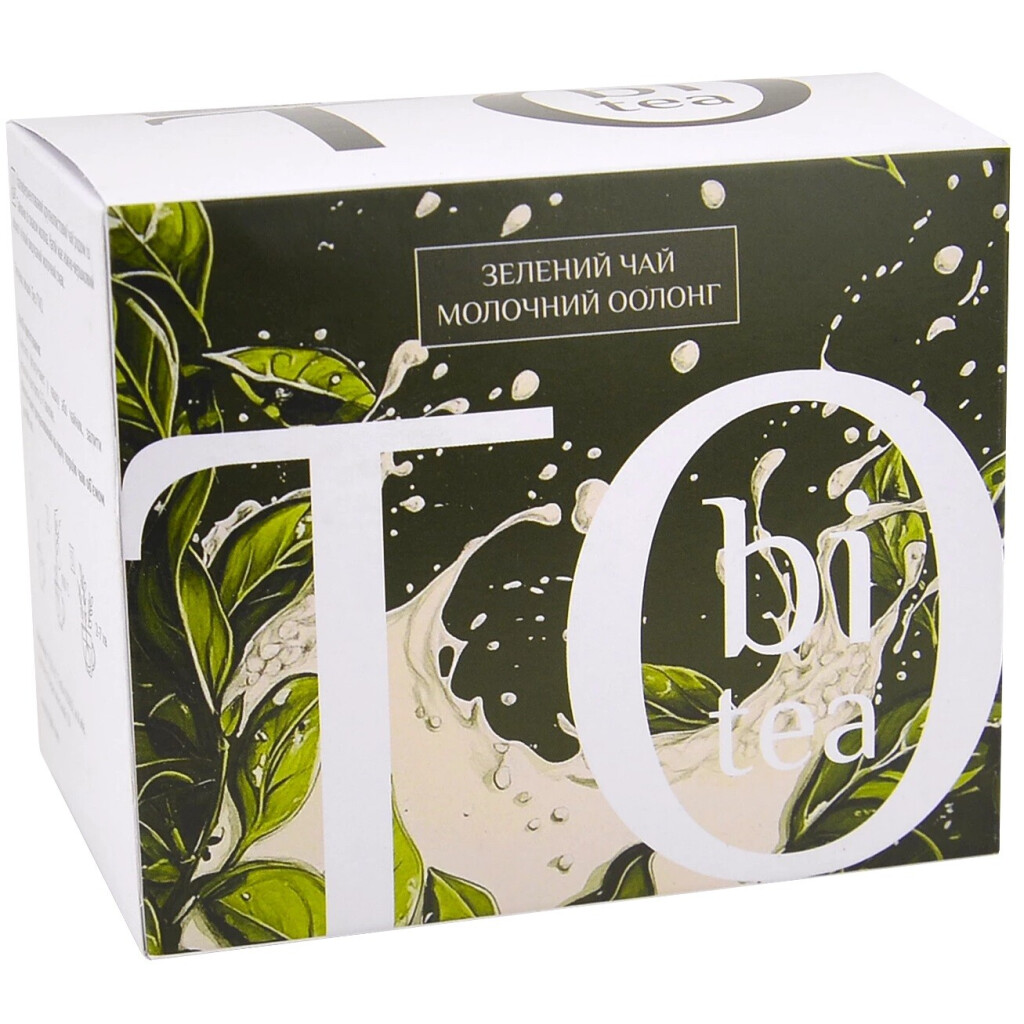Чай зеленый Tobi Молочный оолонг, 20*2,5г