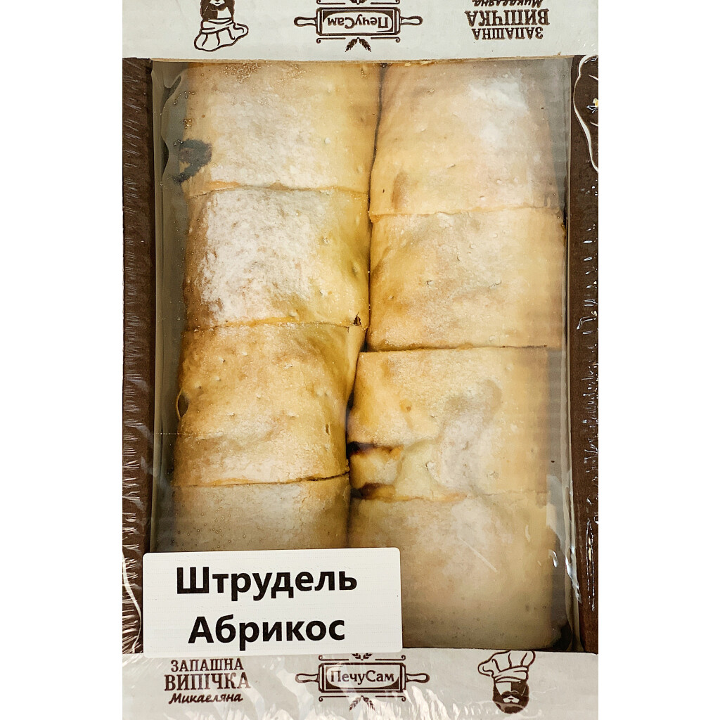 Штрудель ПечуСам з абрикосом, 1 кг/ящ