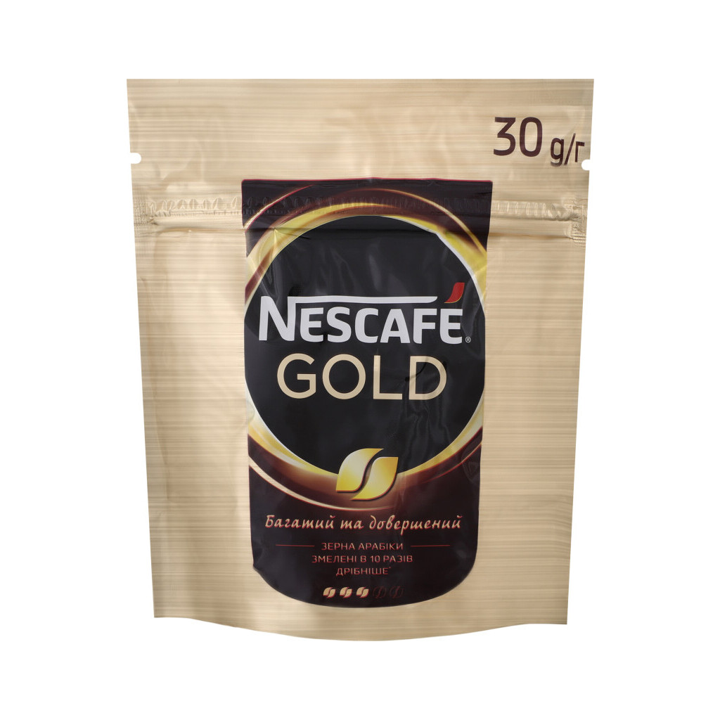 Кава розчинна Nescafe Gold, 30г (7613035444256)