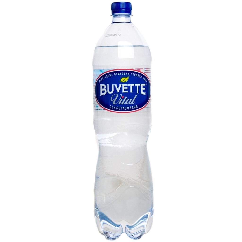 Вода минеральная Buvette №3 столовая слабогазированная, 1,5л (4820115400399)