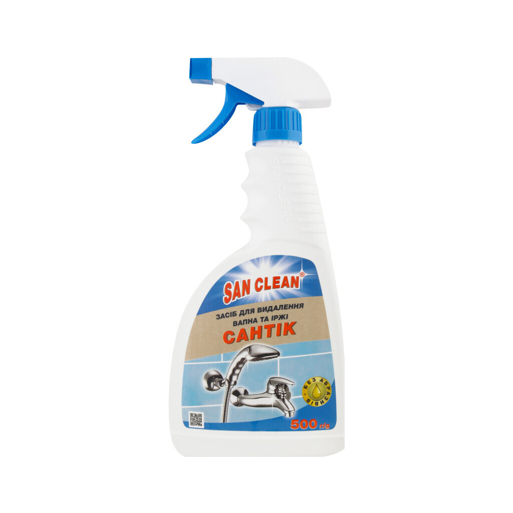 Средство San Clean для удаления извести и ржавчины, 500мл (4820003542989)