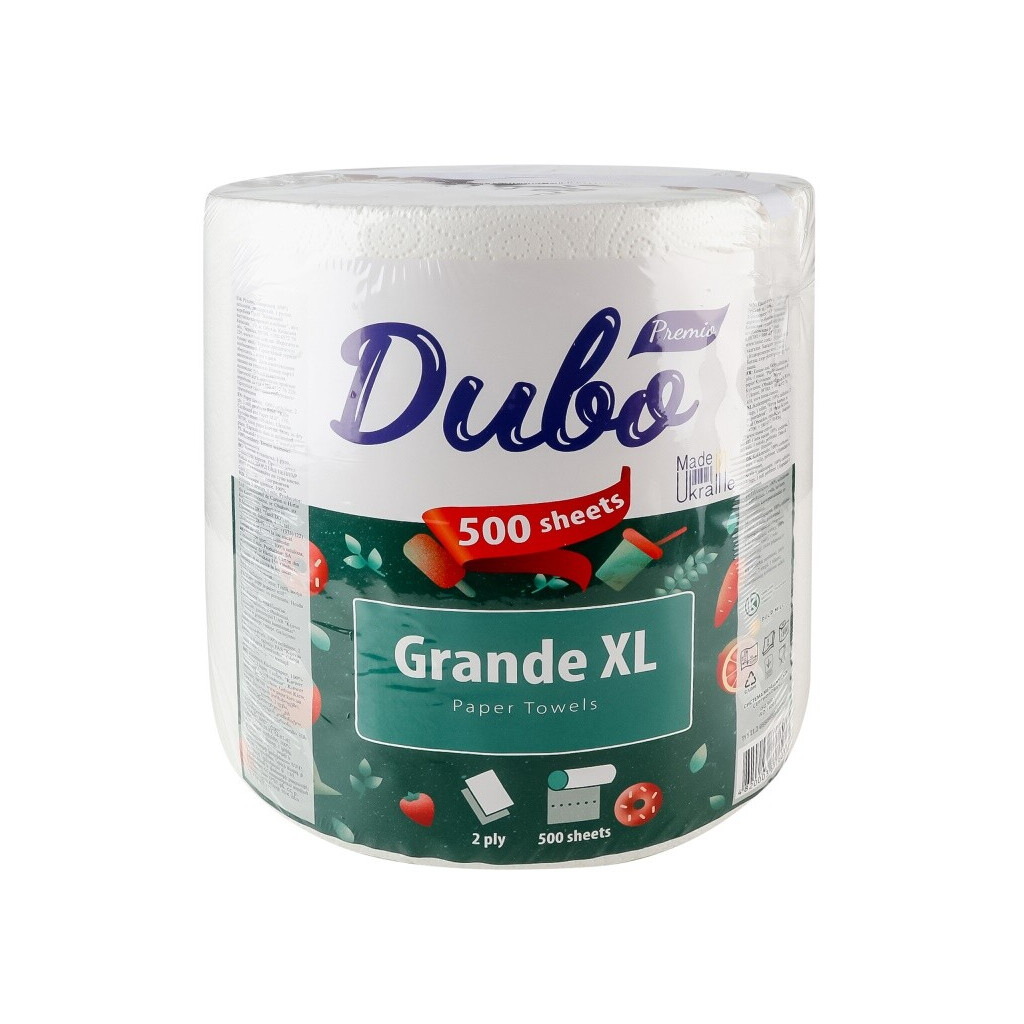 Полотенца бумажные Диво Premio Grande XL 2сл 500л, шт (4820003837603)