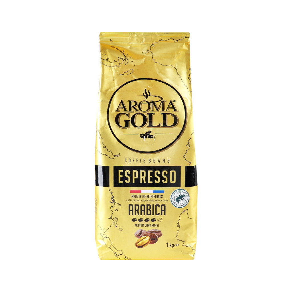 Кава в зернах Aroma Gold Eepresso, 1кг (4771632087580)
