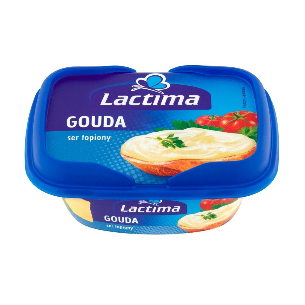 Сир плавлений Lactima Гауда 52,5%, 130г (5901126013514)