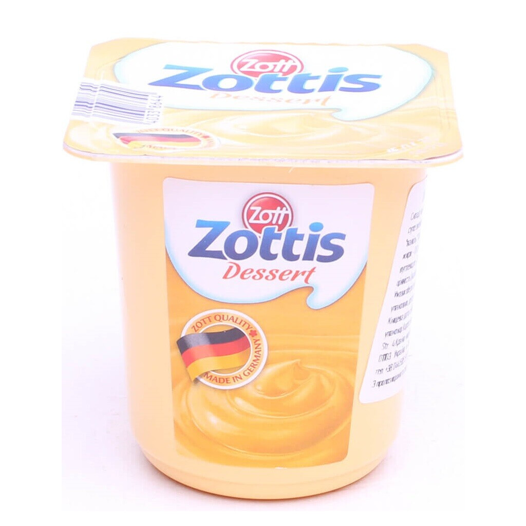 Десерт Zott Zottis ванильный 2,4% стакан, 115г (40338644)