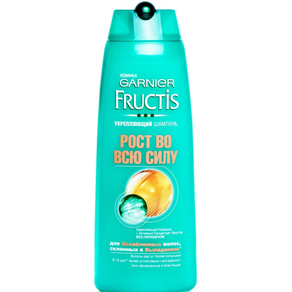 Шампунь Fructis Рост на полную силу для ослабленых волос, 250мл (3600541775848)