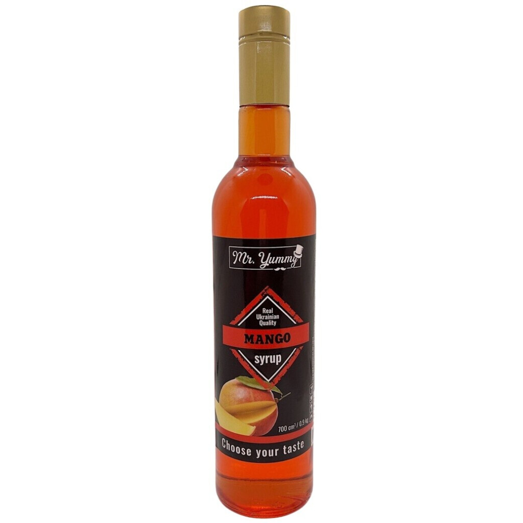 Сироп Mr. Yummy Манго, 700мл