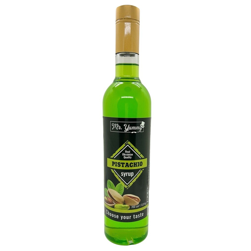 Сироп Mr. Yummy Фисташка, 700мл