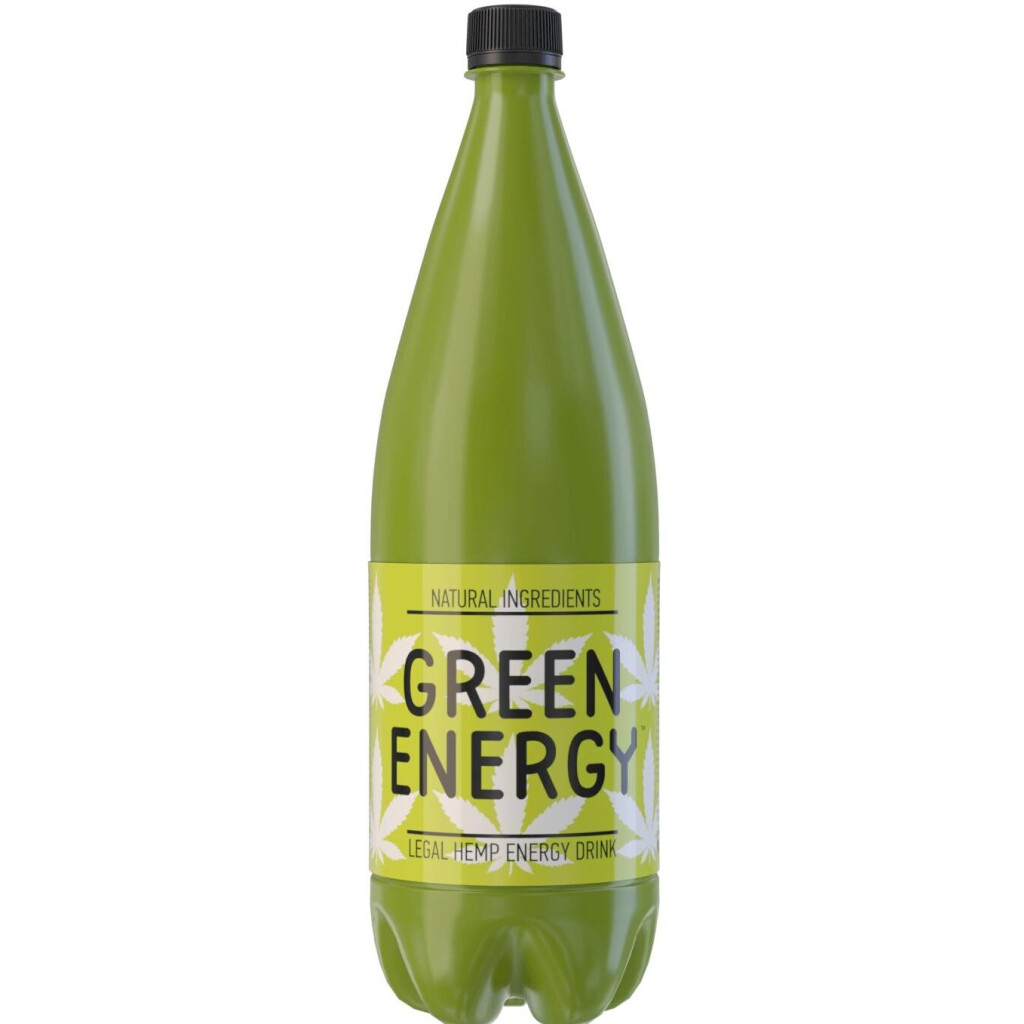 Напиток энергетический Green Energy сильногазиров, 1л (4820097896609)