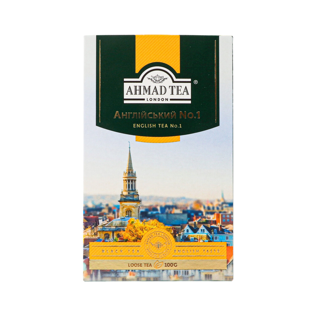 Чай Ahmad tea Английский №1, 100г (0054881008990)