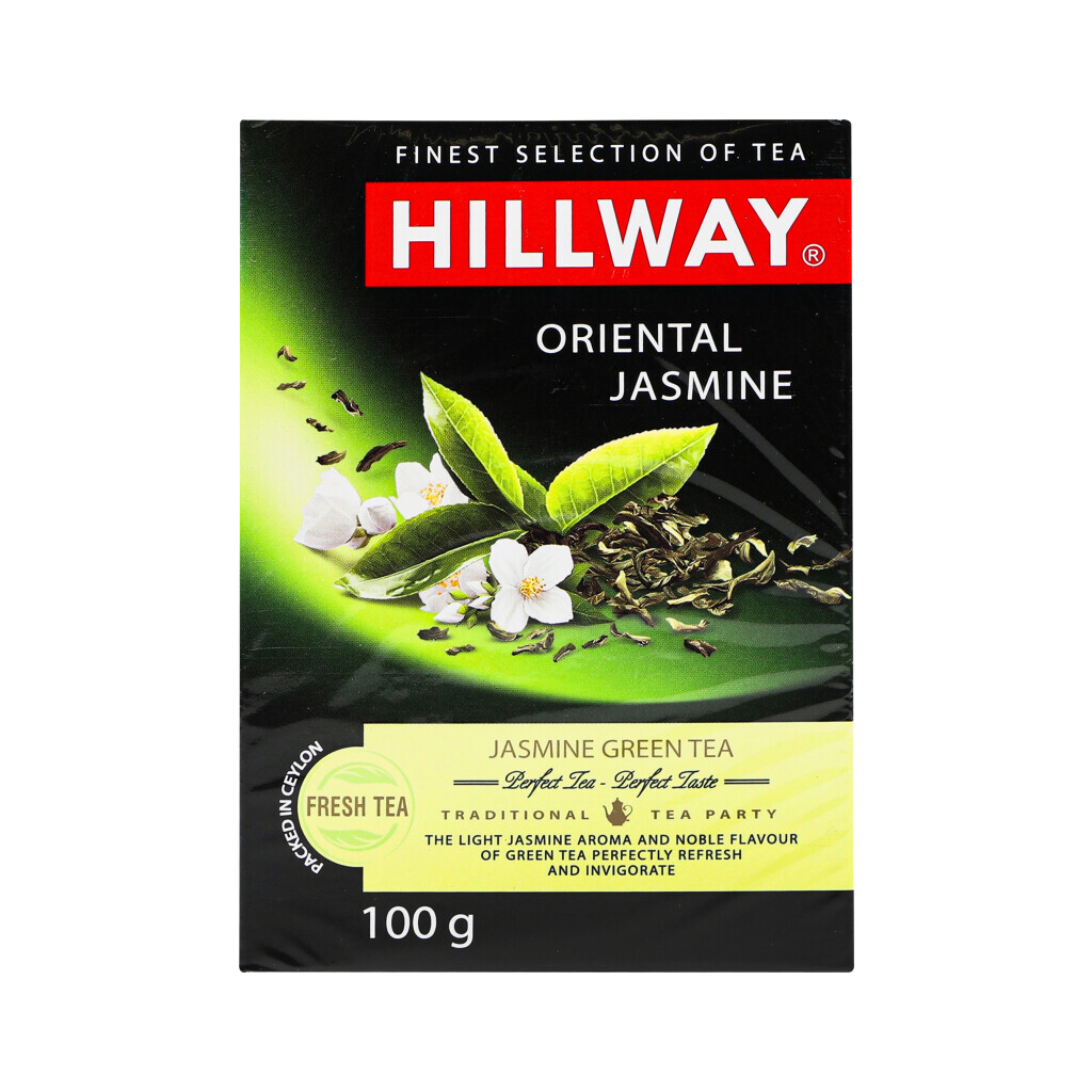 Чай зеленый Hillway Oriental Jasmine, 100г (8886300990102)