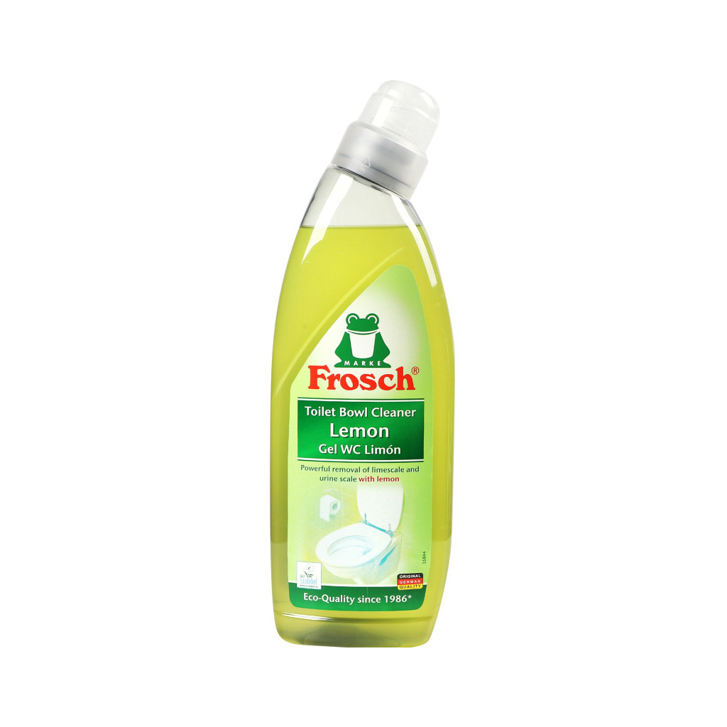 Гель для чистки унитаза Frosch Лимон, 750мл (4009175170507)