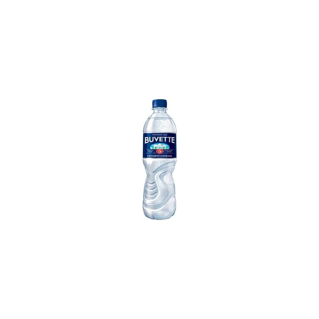 Вода минеральная Buvette № 5 сильногазированная, 0,5л (4820115400016)