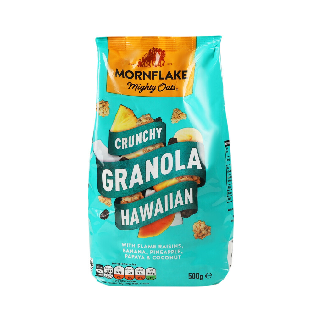 Гранола Mornflake гавайская, 500г (5010026512062)