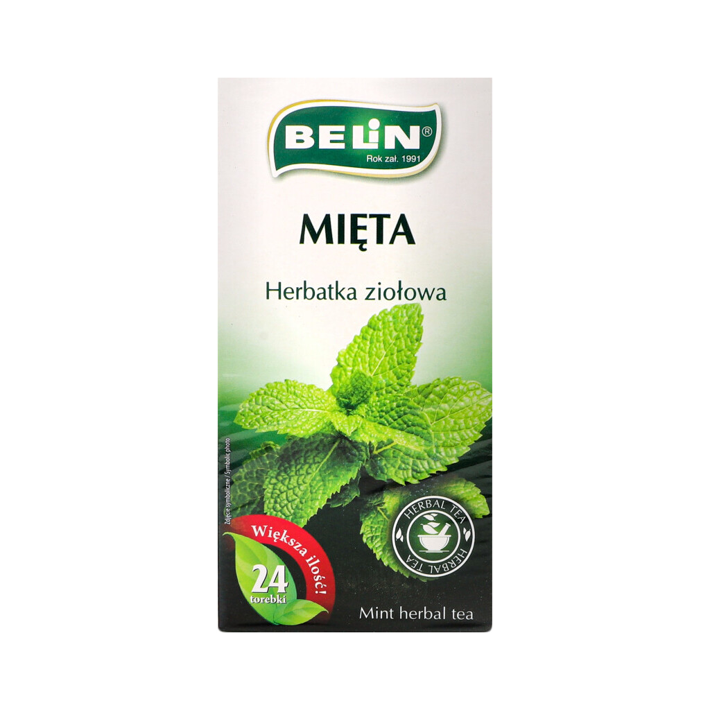 Чай травяной Belin Мята, 24х1,5г (5900675005735)