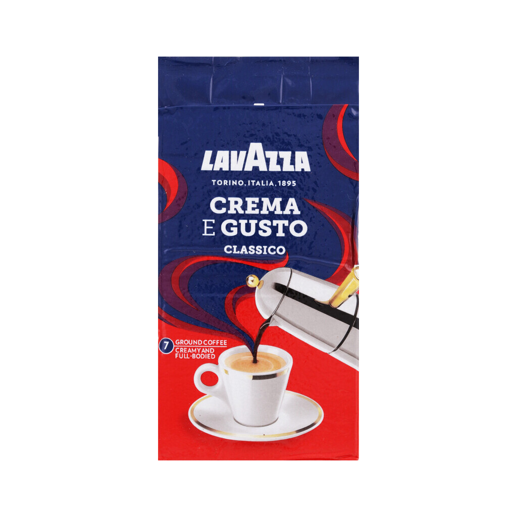 Кофе молотый Lavazza Crema e gusto Classic, 250г (8000070038769)