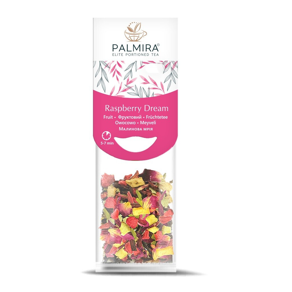 Чай фруктовый Palmira Raspberry Dream, 10шт*2.4г