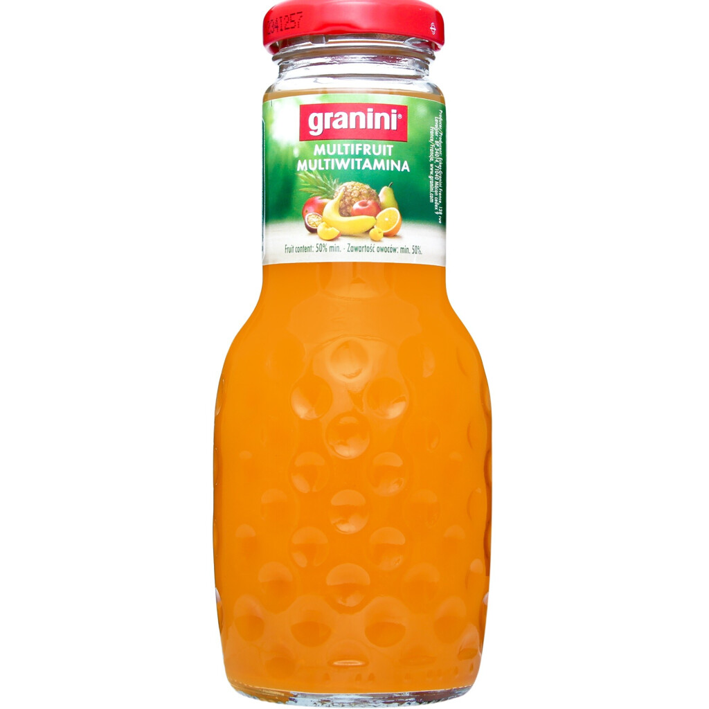 Нектар Granini мультифруктовый 50% стекло, 0,25л (3503780004031)