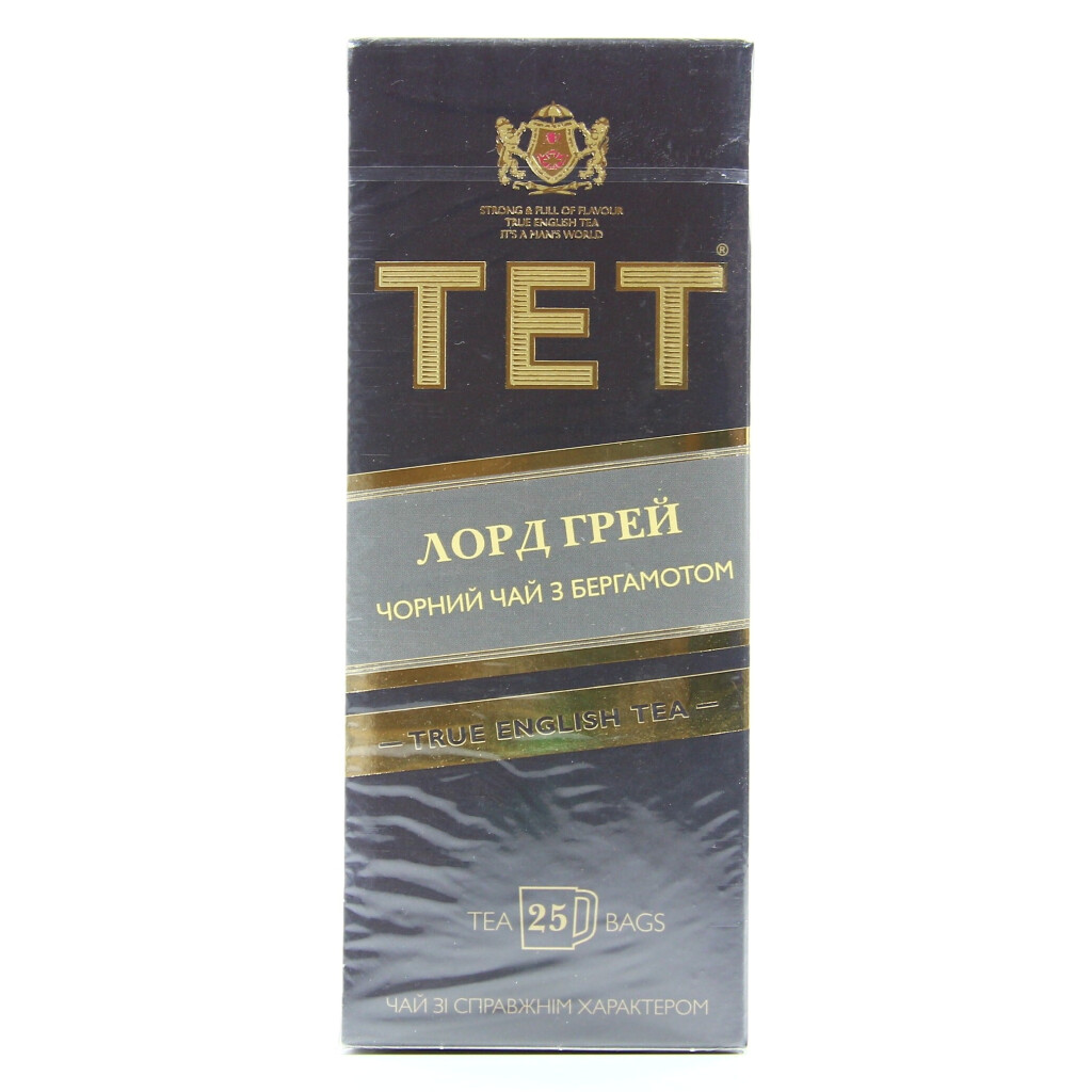 Чай черный ТЕТ Лорд Грей с бергамотом, 25*2г/уп (5060207694070)
