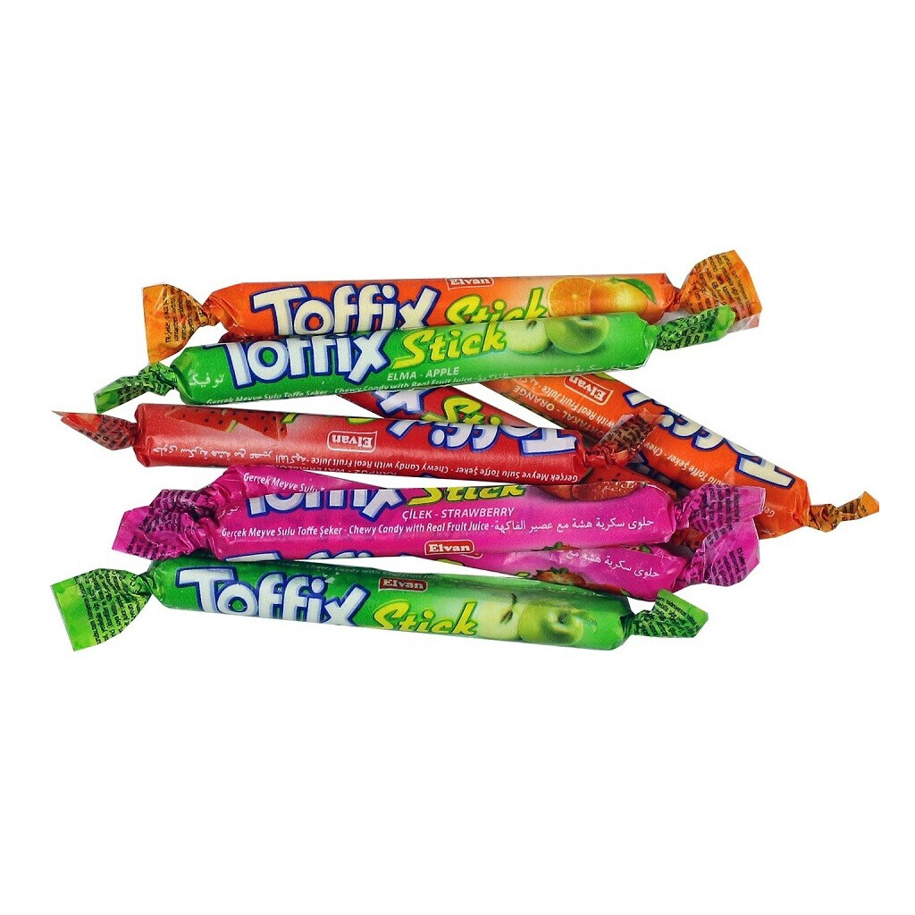 Конфеты Elvan Toffix Stick жевательные, кг | Продмаг